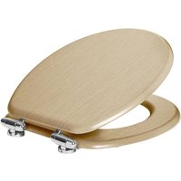Light Oak Soft Close Toilet Seat