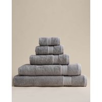 M&S Super Soft Pure Cotton Towel Marble