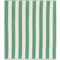 M&S Pure Cotton Extra Large Striped Beach Towel Sage Green