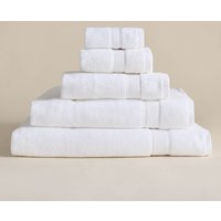 M&S Super Soft Pure Cotton Towel White Mix