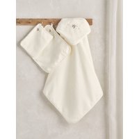 Mamas & Papas 3pc Pure Cotton Towelling Set Cream