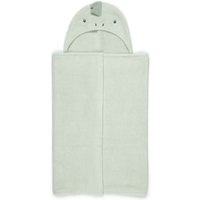 Mamas & Papas Hooded Dinosaur Baby Towel Green