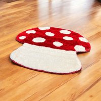 FairyTale Mushroom Bath Mat & Rug 63cm x 63cm