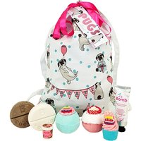 Pugs and Kisses Cotton Gift Bag