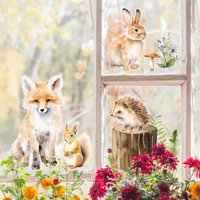 Window Stickers - Woodland Animals