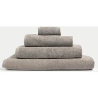 M&S Ultra Dry Pure Cotton Towel Silver Grey