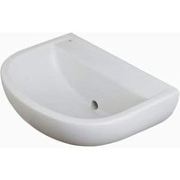 50cm Special Needs Horizontal Outlet Basin with no Tap Hole