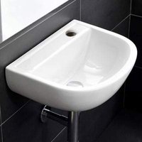 50cm Special Needs Basin 1 Tap Hole with no Overflow