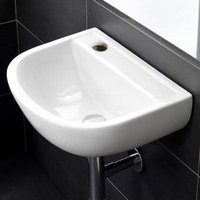 38cm Special Needs Basin 1 Tap Hole with no Overflow